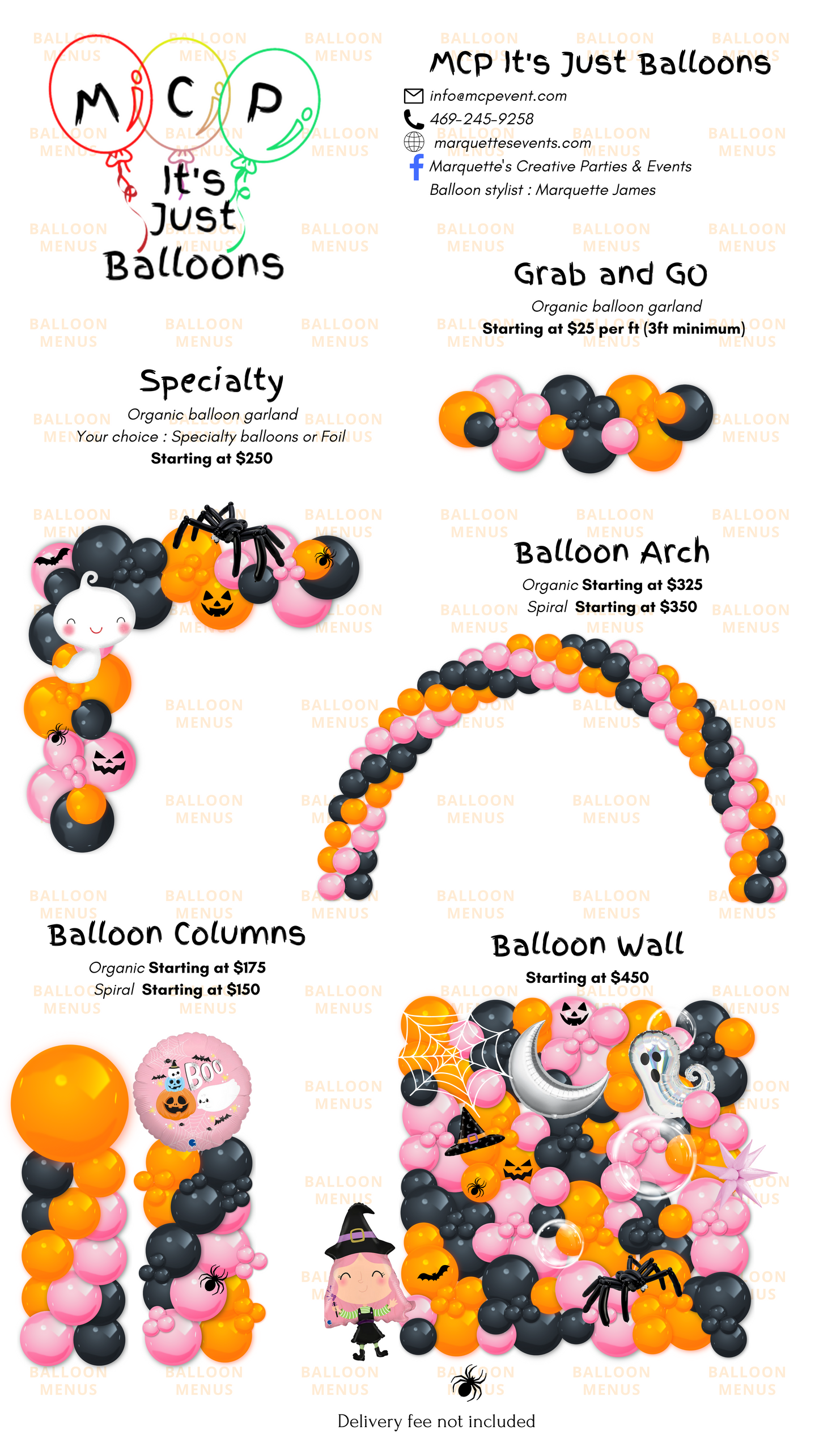 MCP It’s Just Balloons - Client Balloon Menu