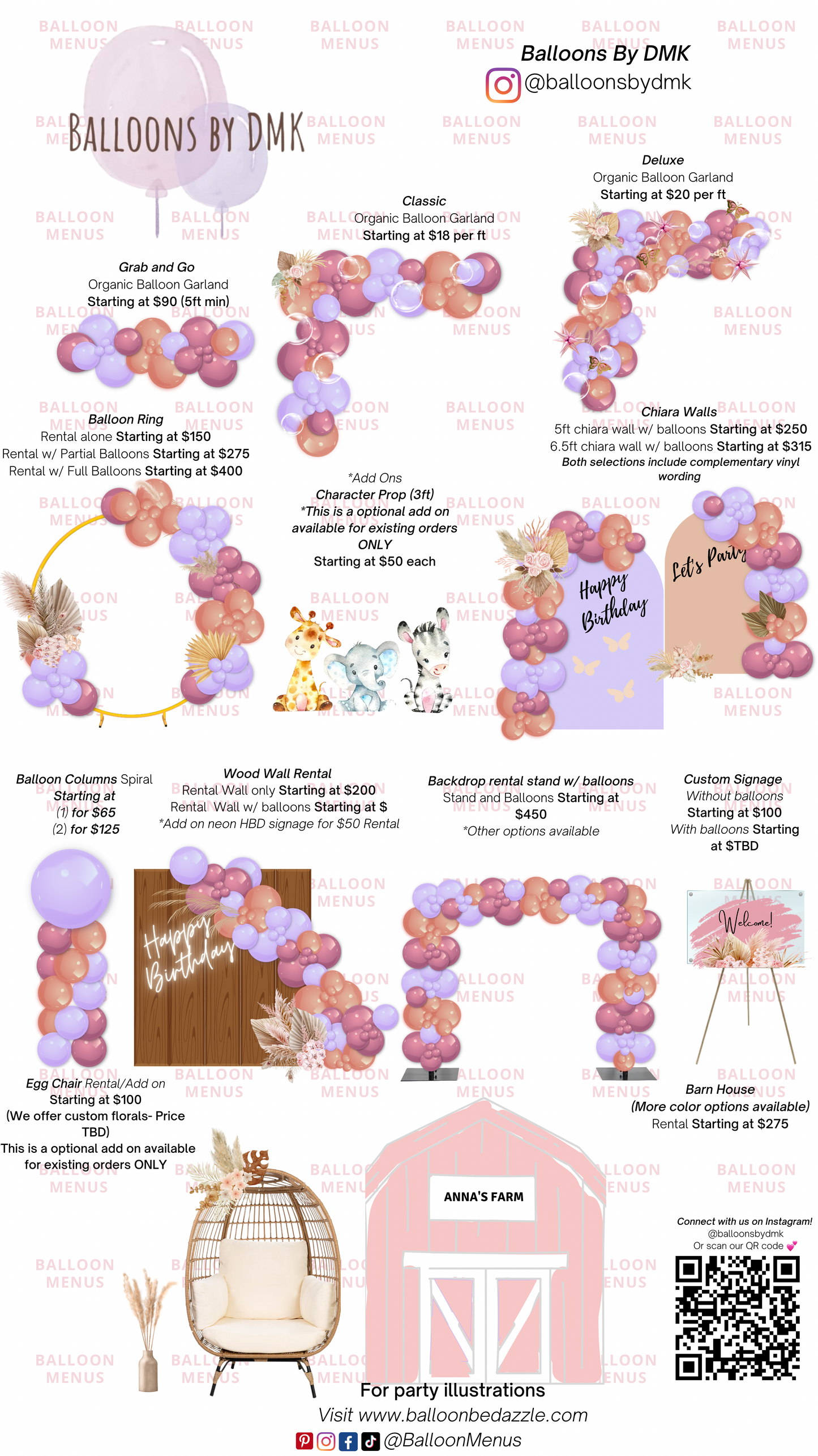 Balloons By DMK - Client Balloon Menu